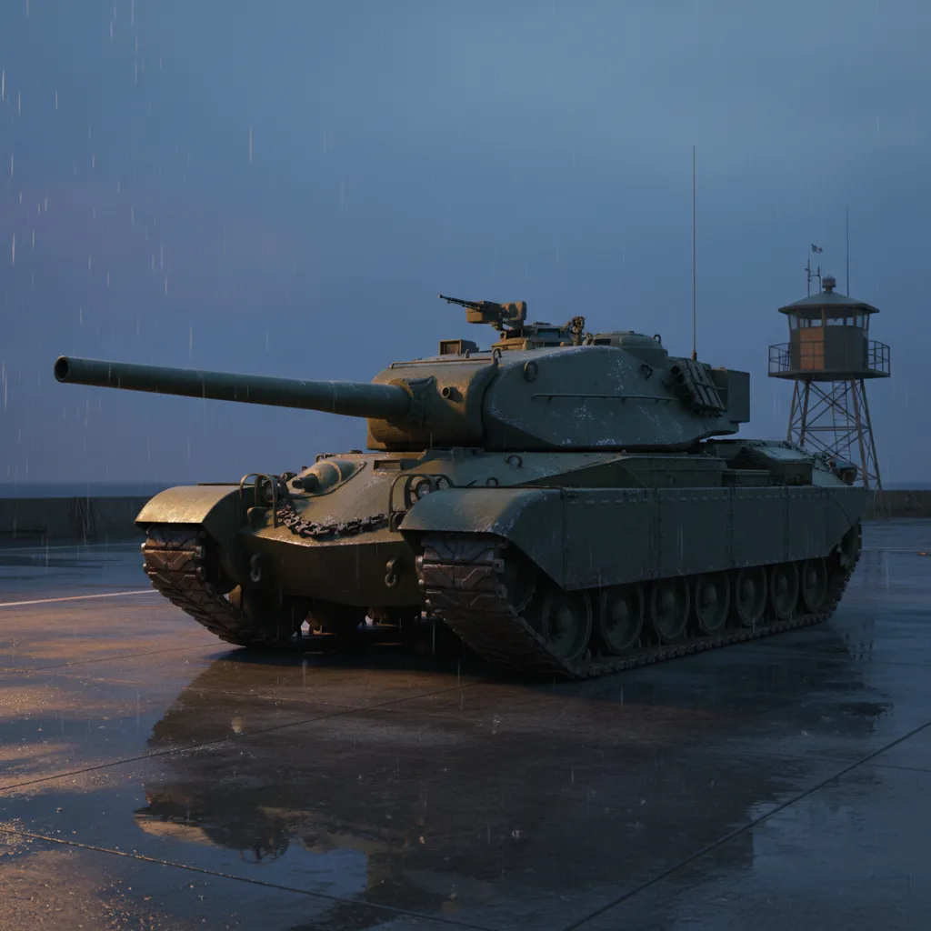 M103 Heavy Tank (Cold War Heavy) — M103 Heavy Tank with 120mm gun for Cold War heavy breakthrough role. Broken Front Tier-1 Armor unit render.