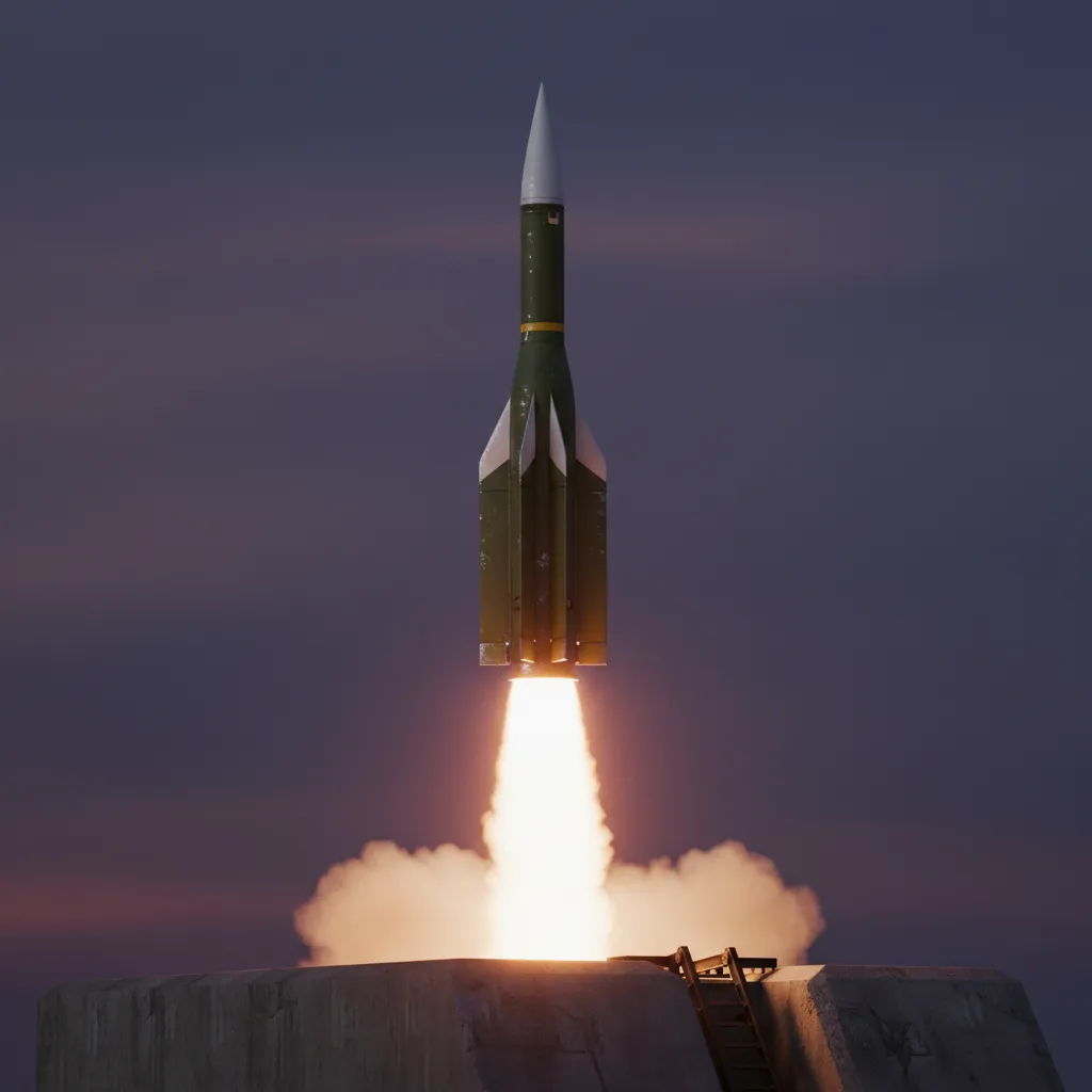 MIM-3 Nike Ajax (Early SAM) — MIM-3 Nike Ajax first operational surface-to-air missile system. Broken Front Tier-1 Missiles / Ordnance unit render.